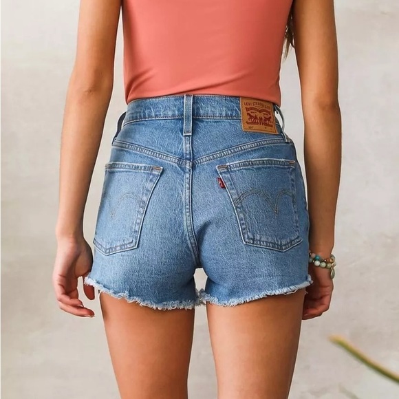 NWT! Levi’s Jazz Solo 501® Original Stretch Short - Size 32 - Picture 3 of 6